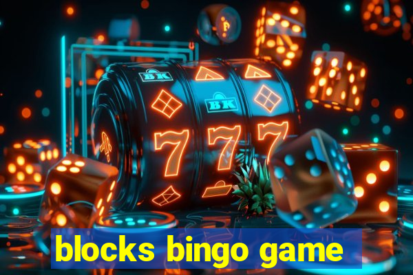 blocks bingo game