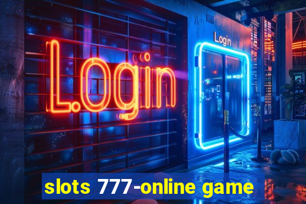 slots 777-online game