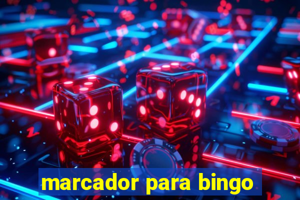 marcador para bingo