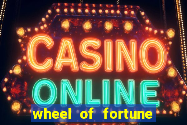 wheel of fortune slot game