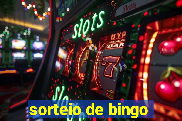 sorteio de bingo