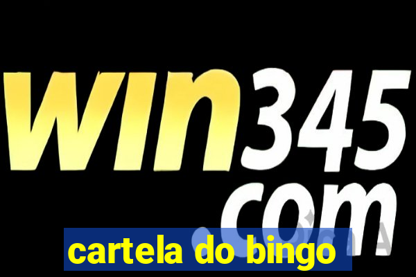 cartela do bingo