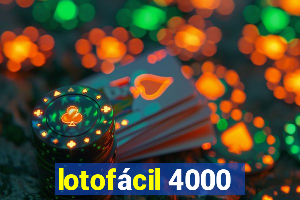 lotofácil 4000