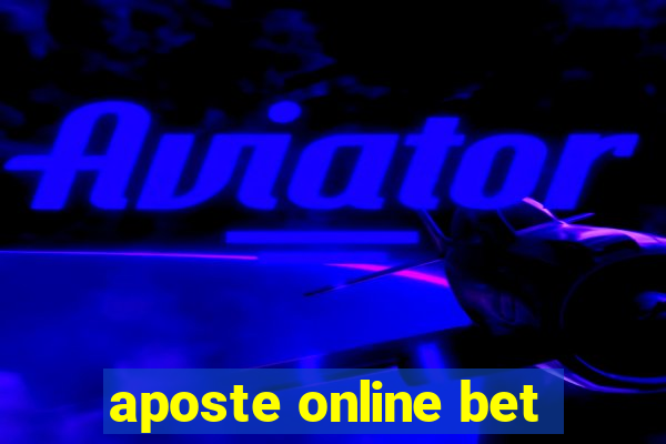 aposte online bet