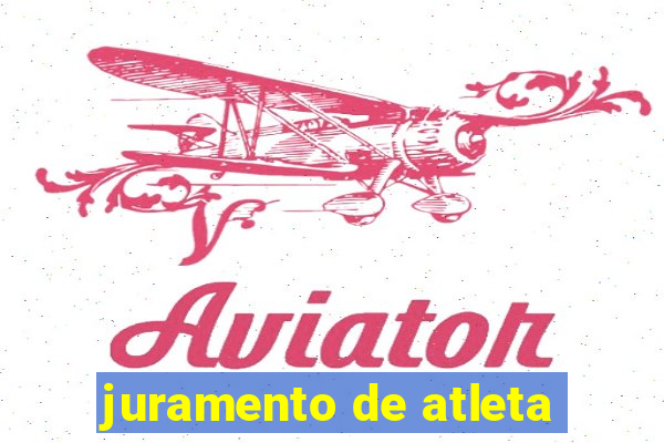 juramento de atleta