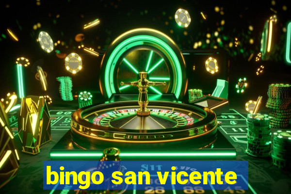 bingo san vicente