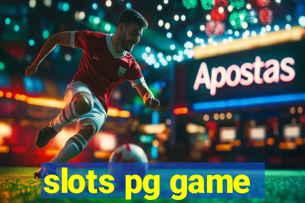 slots pg game