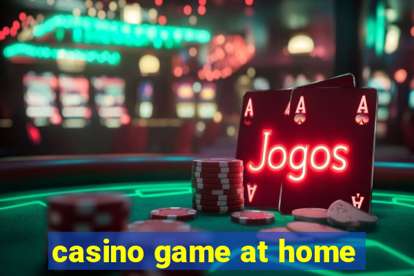 casino game at home