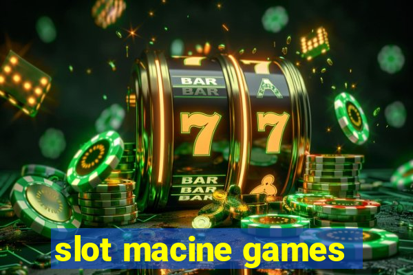 slot macine games