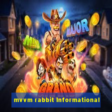 mvvm rabbit Informational