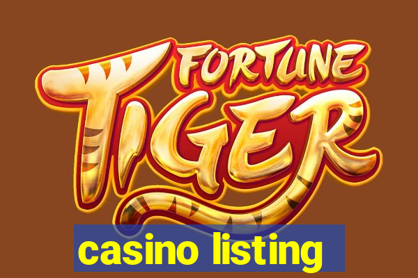 casino listing