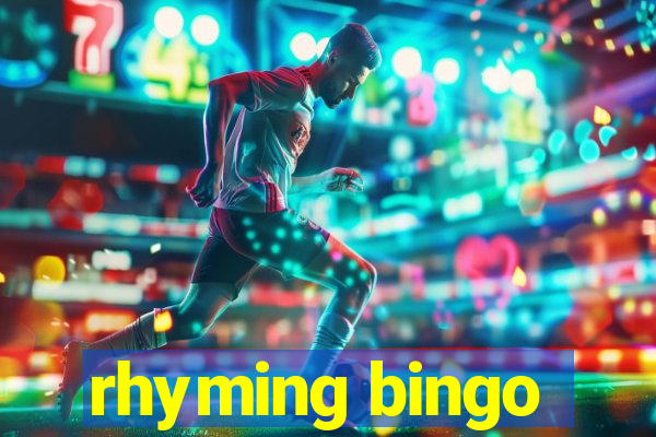 rhyming bingo