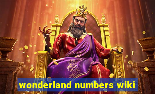 wonderland numbers wiki