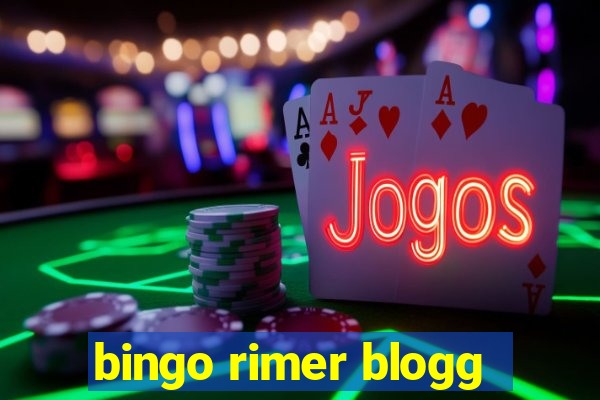 bingo rimer blogg