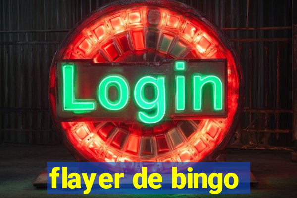 flayer de bingo