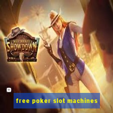 free poker slot machines