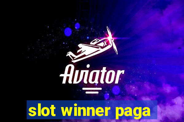 slot winner paga