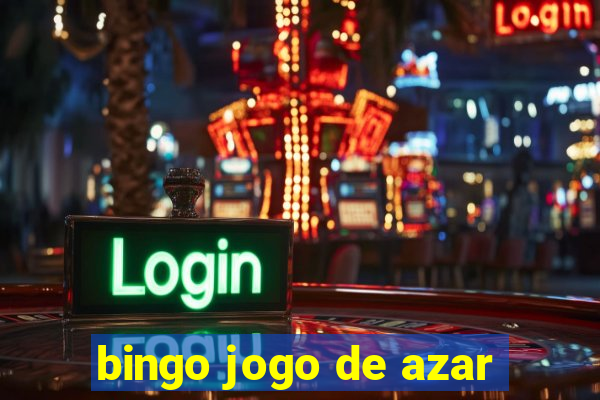 bingo jogo de azar