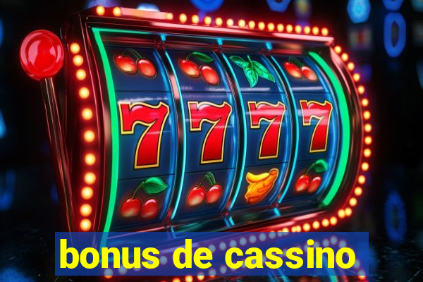 bonus de cassino