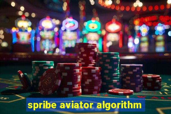 spribe aviator algorithm