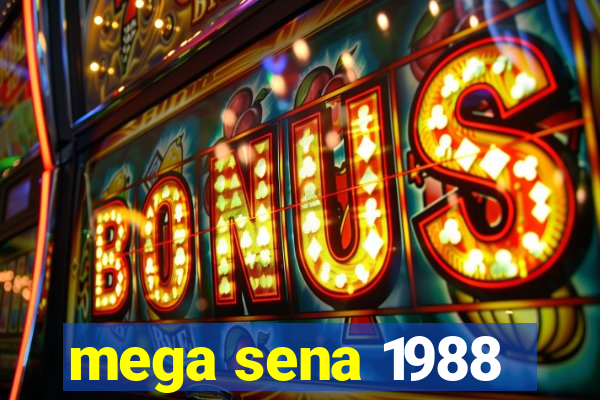 mega sena 1988