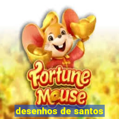 desenhos de santos