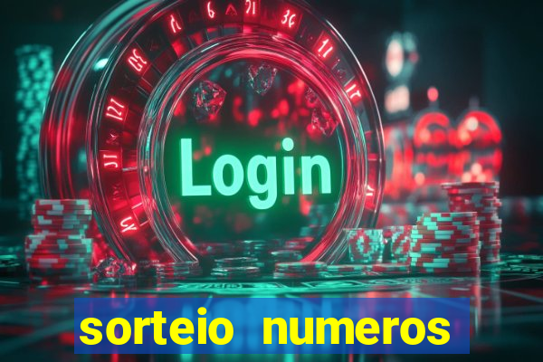 sorteio numeros bingo online