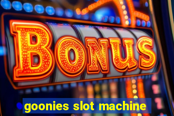 goonies slot machine