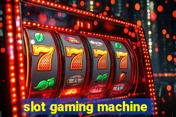 slot gaming machine