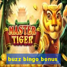 buzz bingo bonus