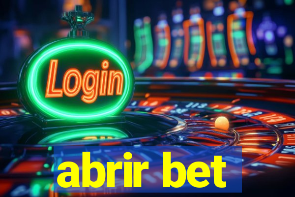 abrir bet