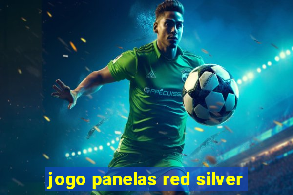 jogo panelas red silver