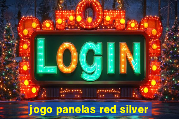 jogo panelas red silver