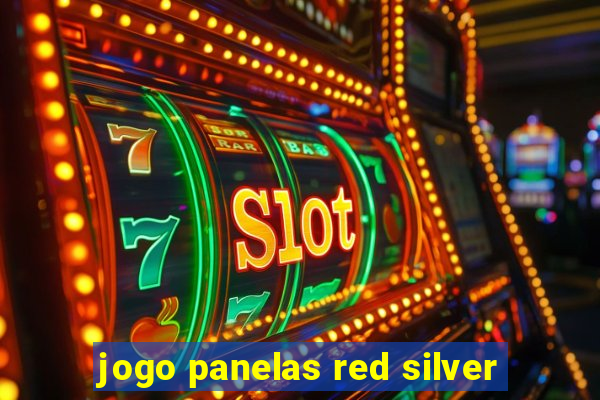 jogo panelas red silver