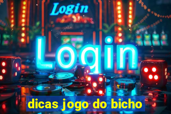 dicas jogo do bicho