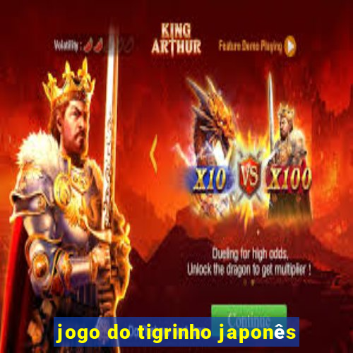 jogo do tigrinho japonês