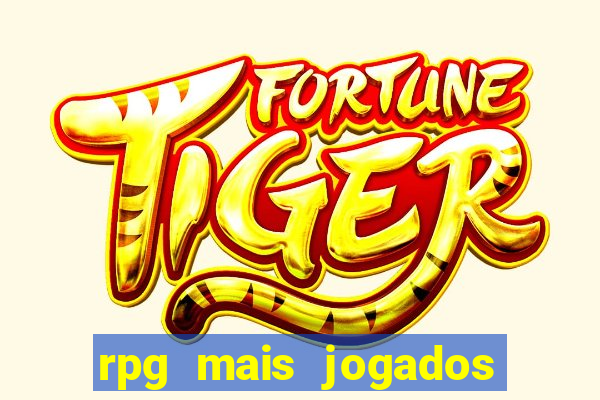 rpg mais jogados do mundo