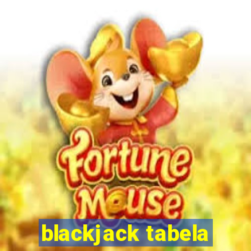 blackjack tabela