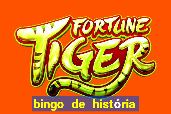 bingo de história 6 ano