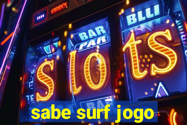 sabe surf jogo