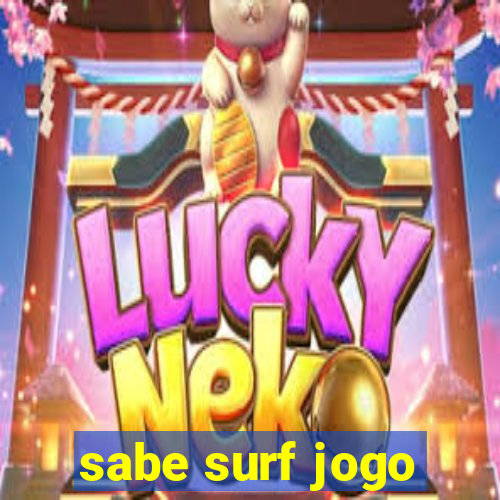 sabe surf jogo