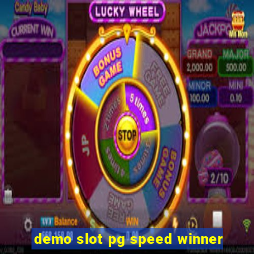 demo slot pg speed winner