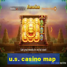 u.s. casino map