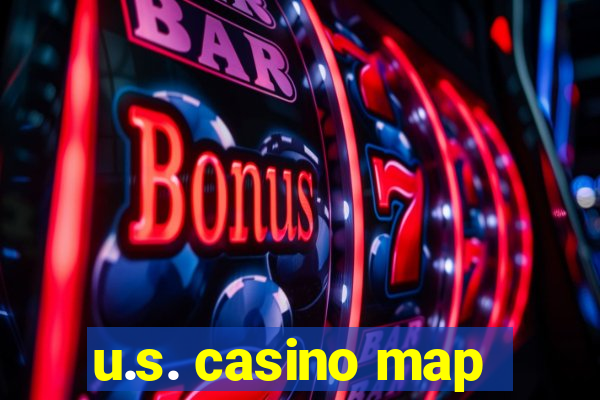 u.s. casino map