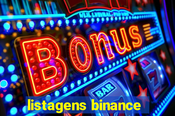 listagens binance