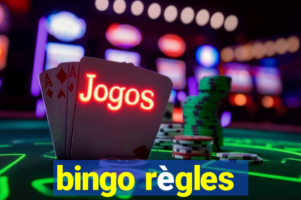 bingo règles