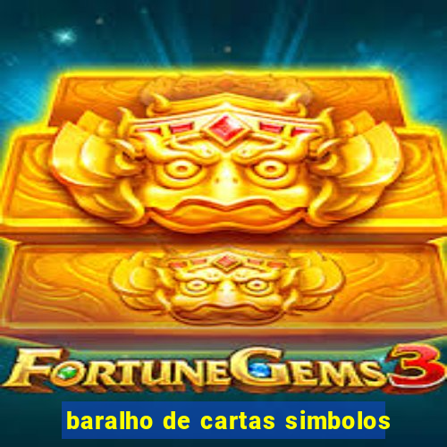 baralho de cartas simbolos