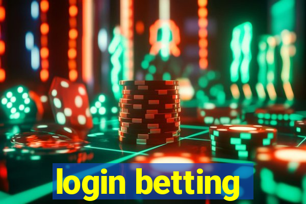 login betting