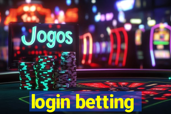 login betting