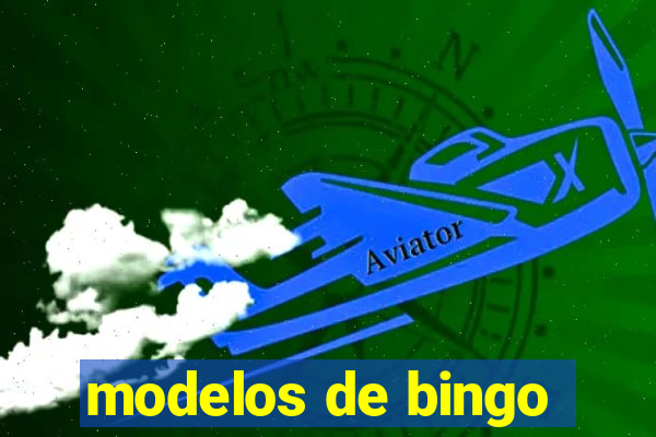 modelos de bingo